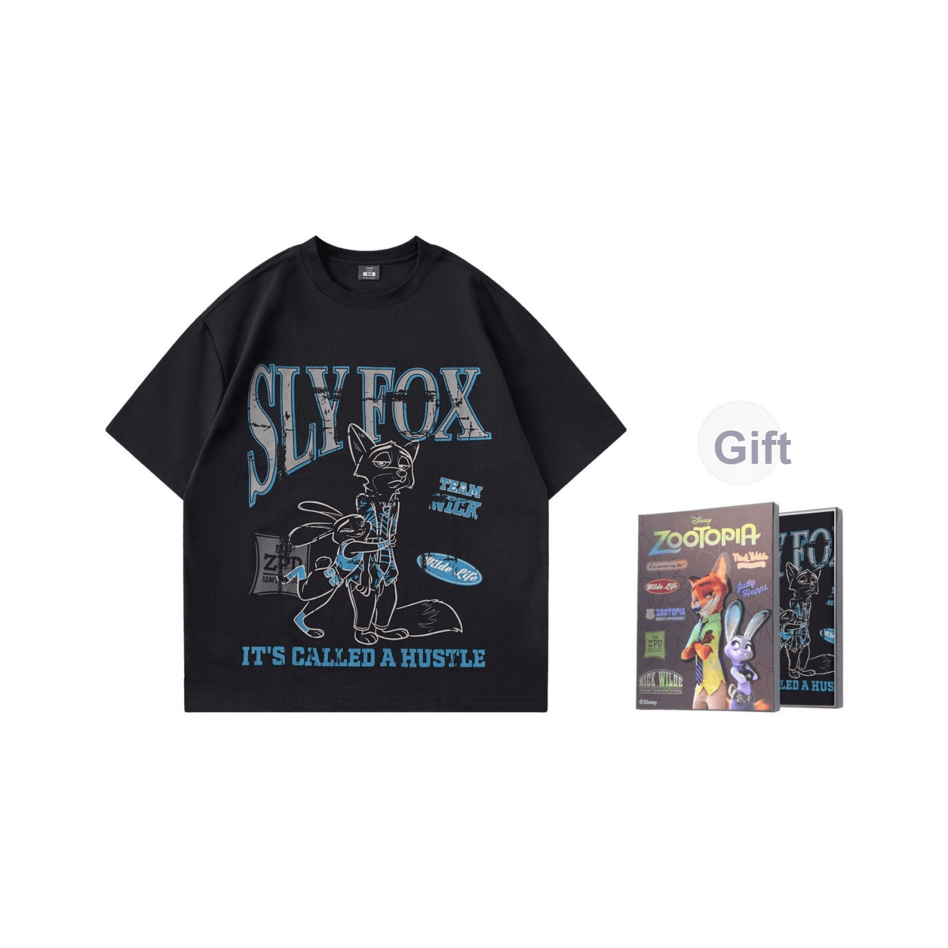 Футболка Disney Зверополис Футболки с короткими рукавами Мужской Gift Box Set - изображение 1