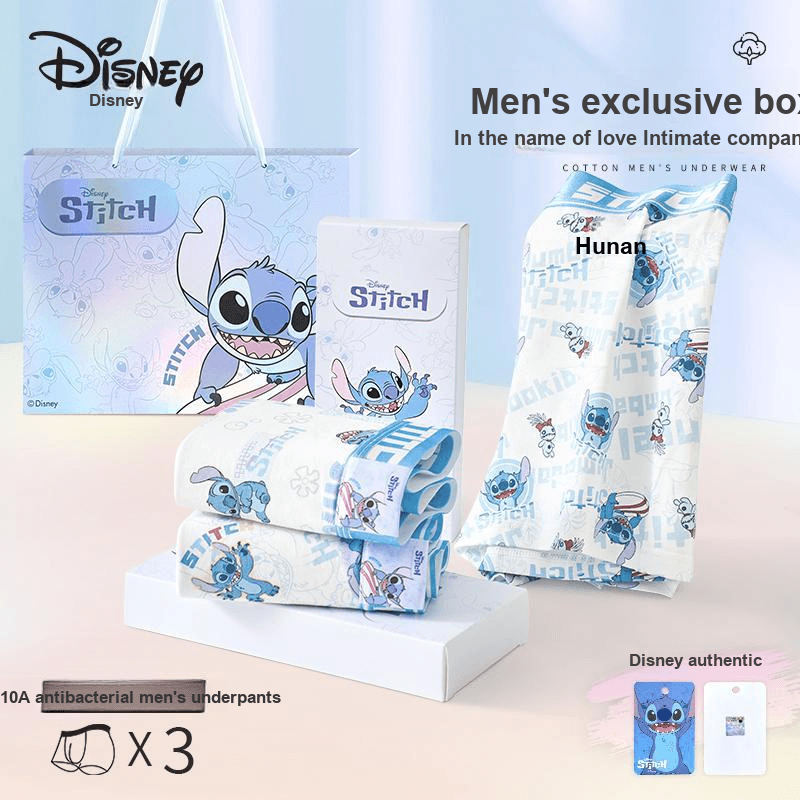 Трусы disney stitch Боксеры Men's Box 3 шт - изображение 2
