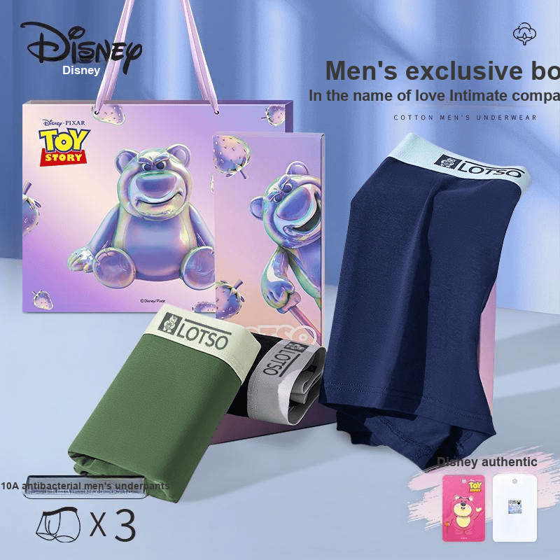 Трусы Disney Мужская трусики коробка из 3 штук смешанные цвета - изображение 2