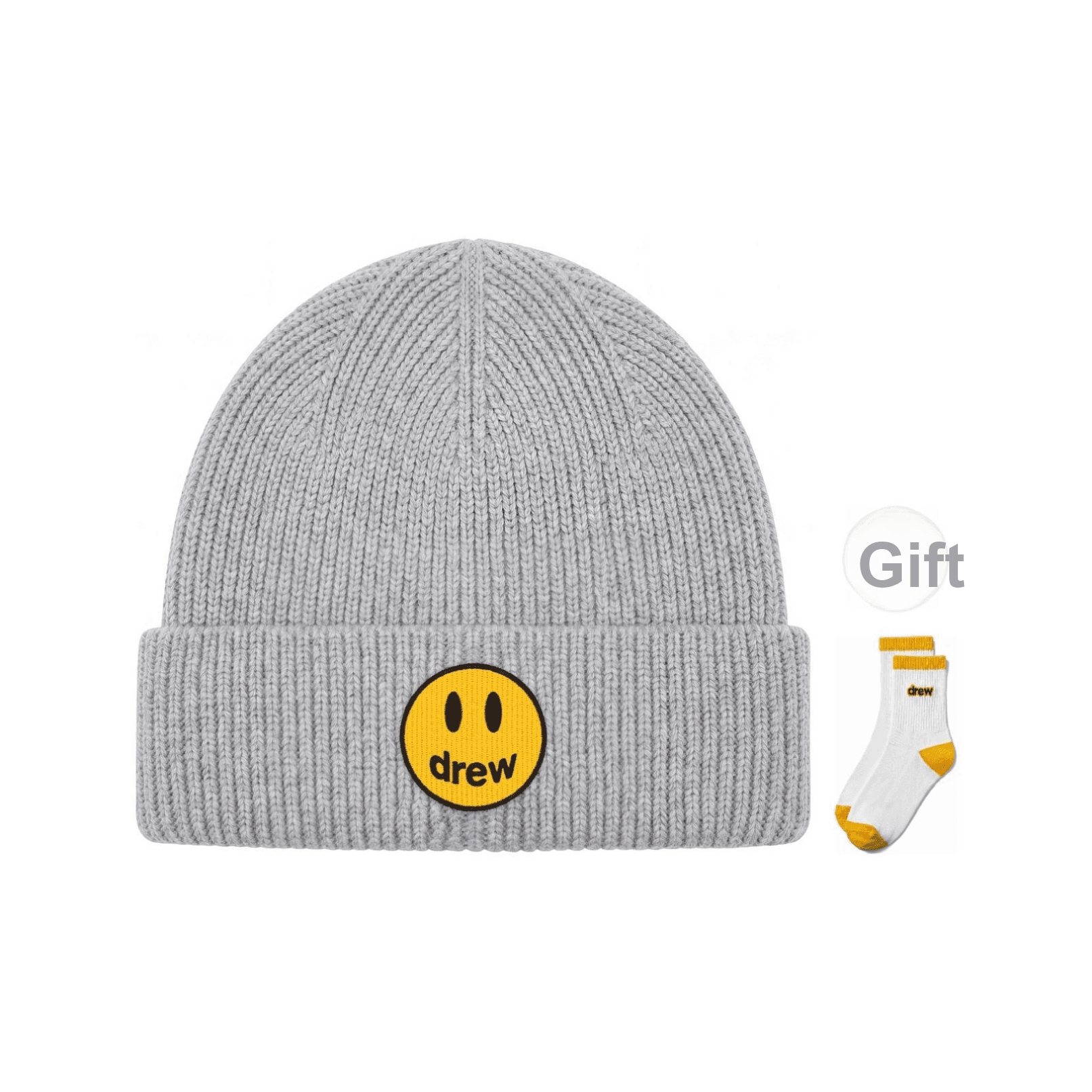 Шапка Drew House Smiley Collection Полиэстер и акрил Нейлон Шапки-бини Унисекс - изображение 2