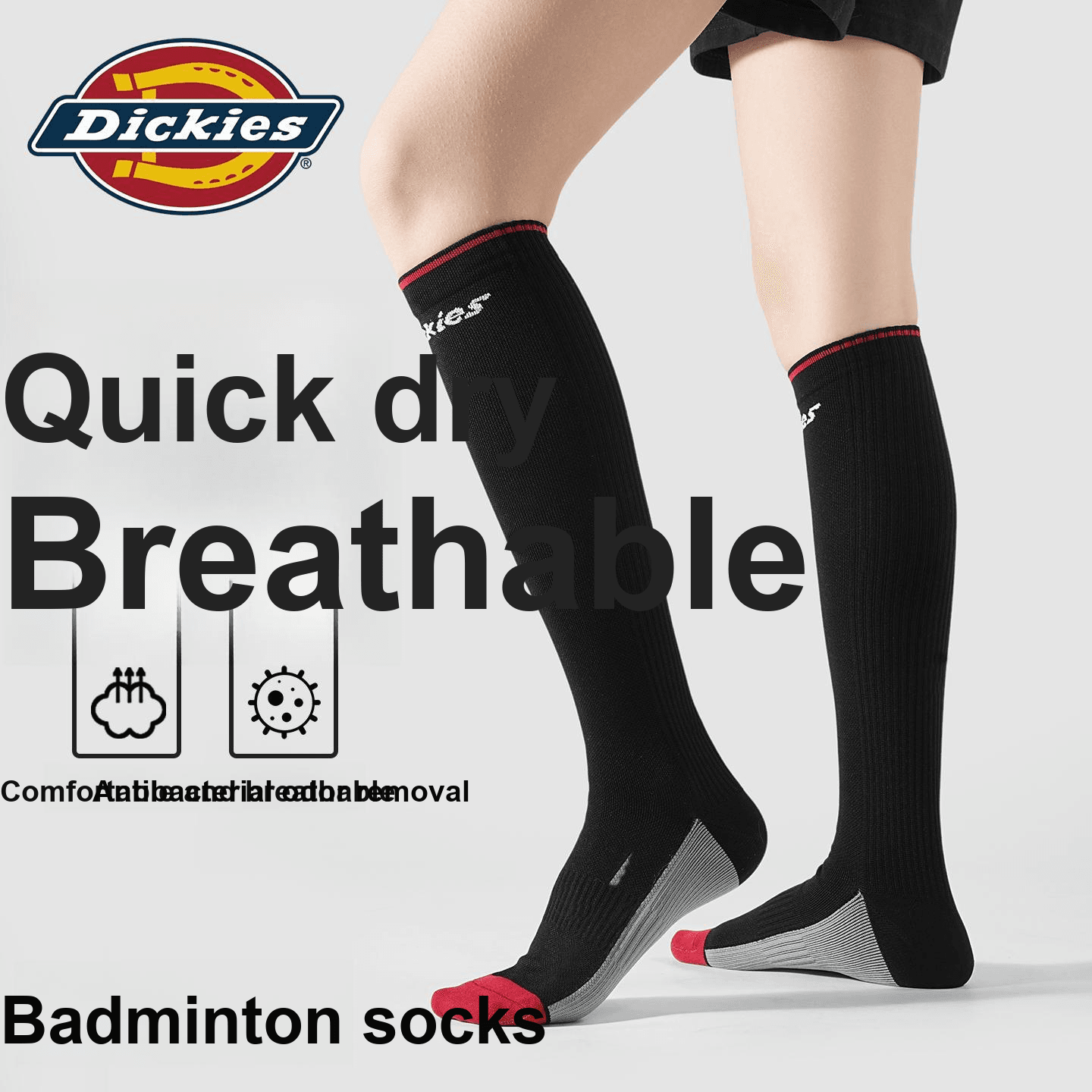Носки Dickies Колено Высокие Носки Женские 3 Пары Подарочный Набор Сумка С набором "Магия Цветов" - изображение 3