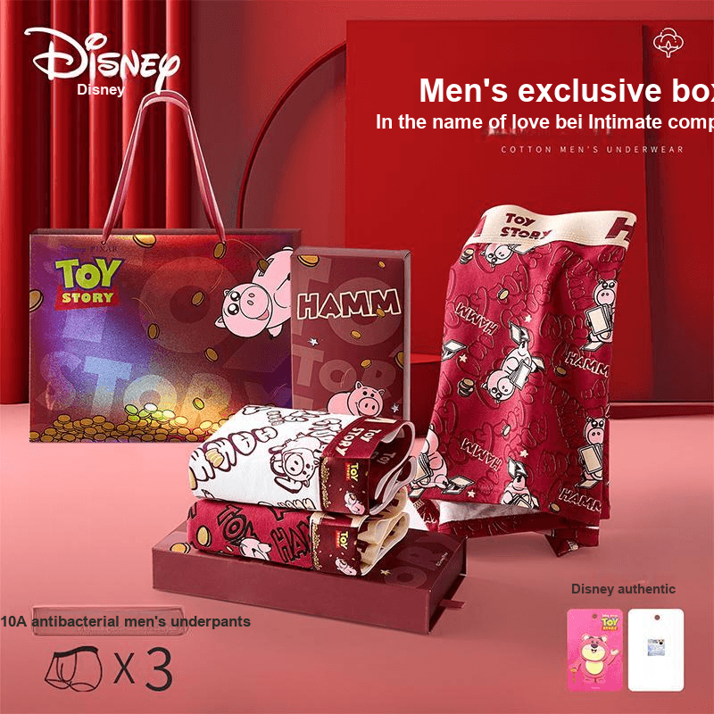 Трусы Disney Toy Story Хам Хамс Поросенок Боксеры Мужские - изображение 2