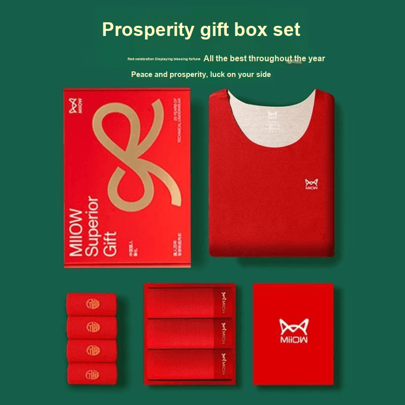 Трусы MIIOW Prosperity Zodiac Year Collection Термический Набор "Магия Цветов" Женская Подарочная Коробка Комплект - изображение 2