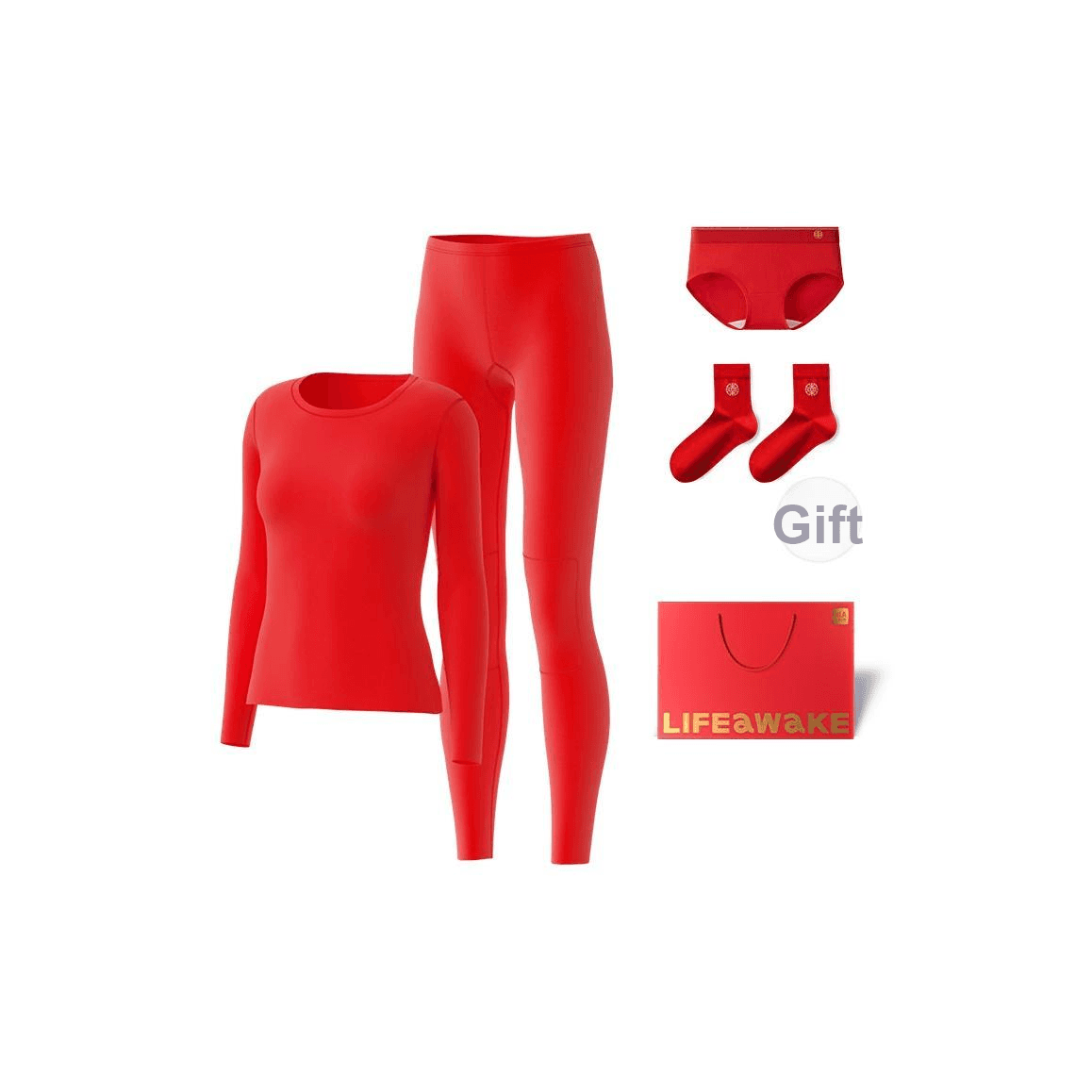 Трусы HLA 2026 Подарочный набор Gift Box Set (Термический комплект волшебных цветов + Трусы + Носки) Женское нижнее белье Gift Boxes - изображение 1