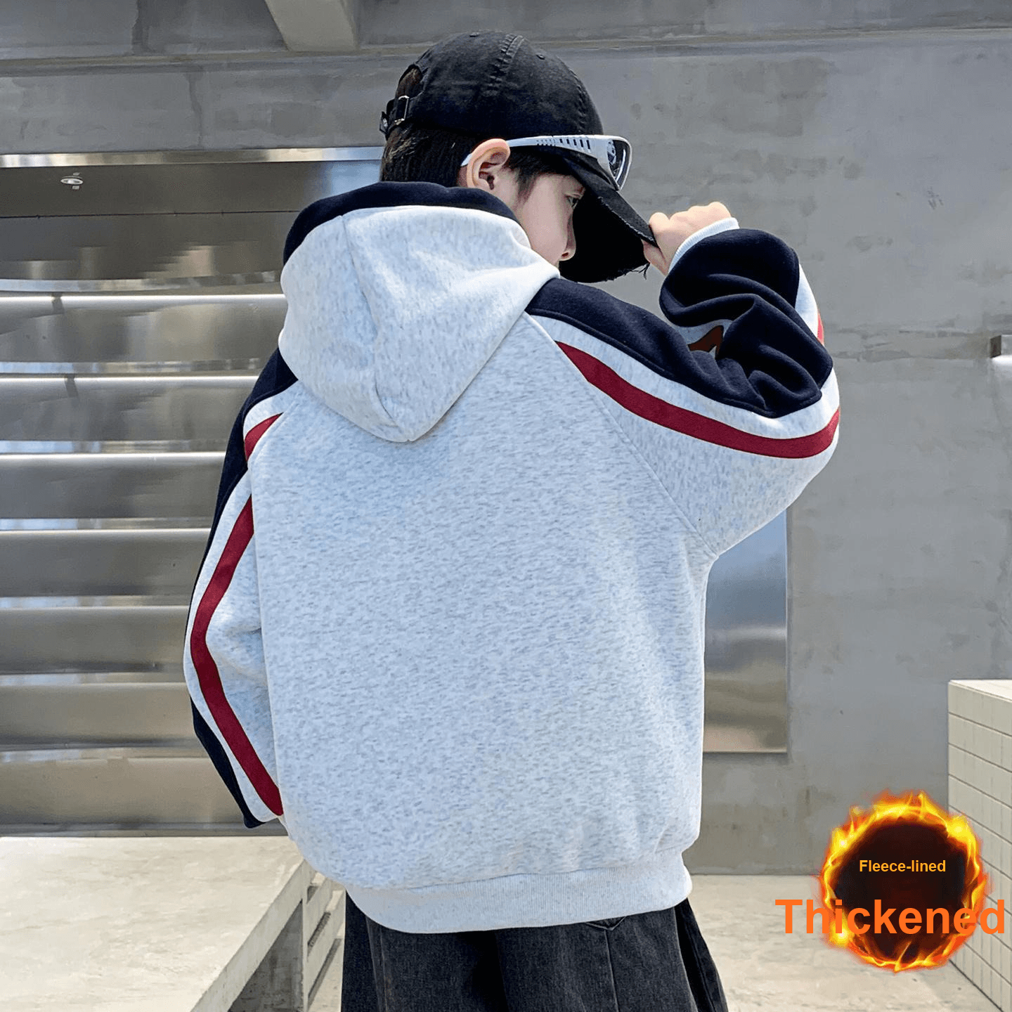 Кофта EASTERN CAMEL Серый KIDS Свитшоты - изображение 6