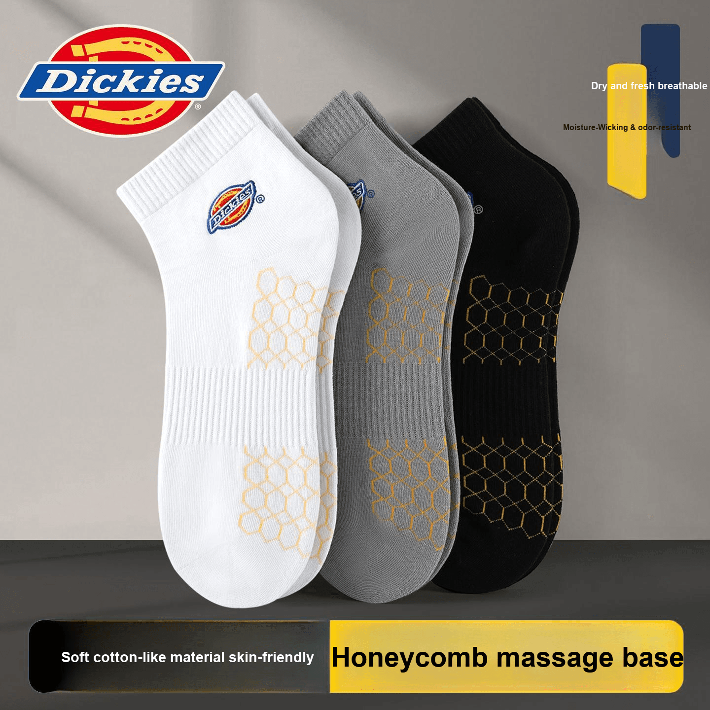 dickies Низкие носки Мужской Сумка для покупок Combo Set - изображение 2