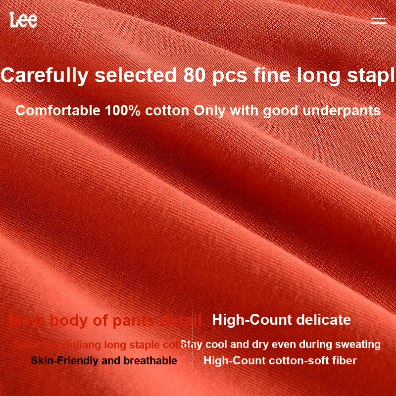 Трусы Lee Нижнее белье Подарочная коробка Мужской 10A Антибактериальный Sports Breathable Боксеры - изображение 4
