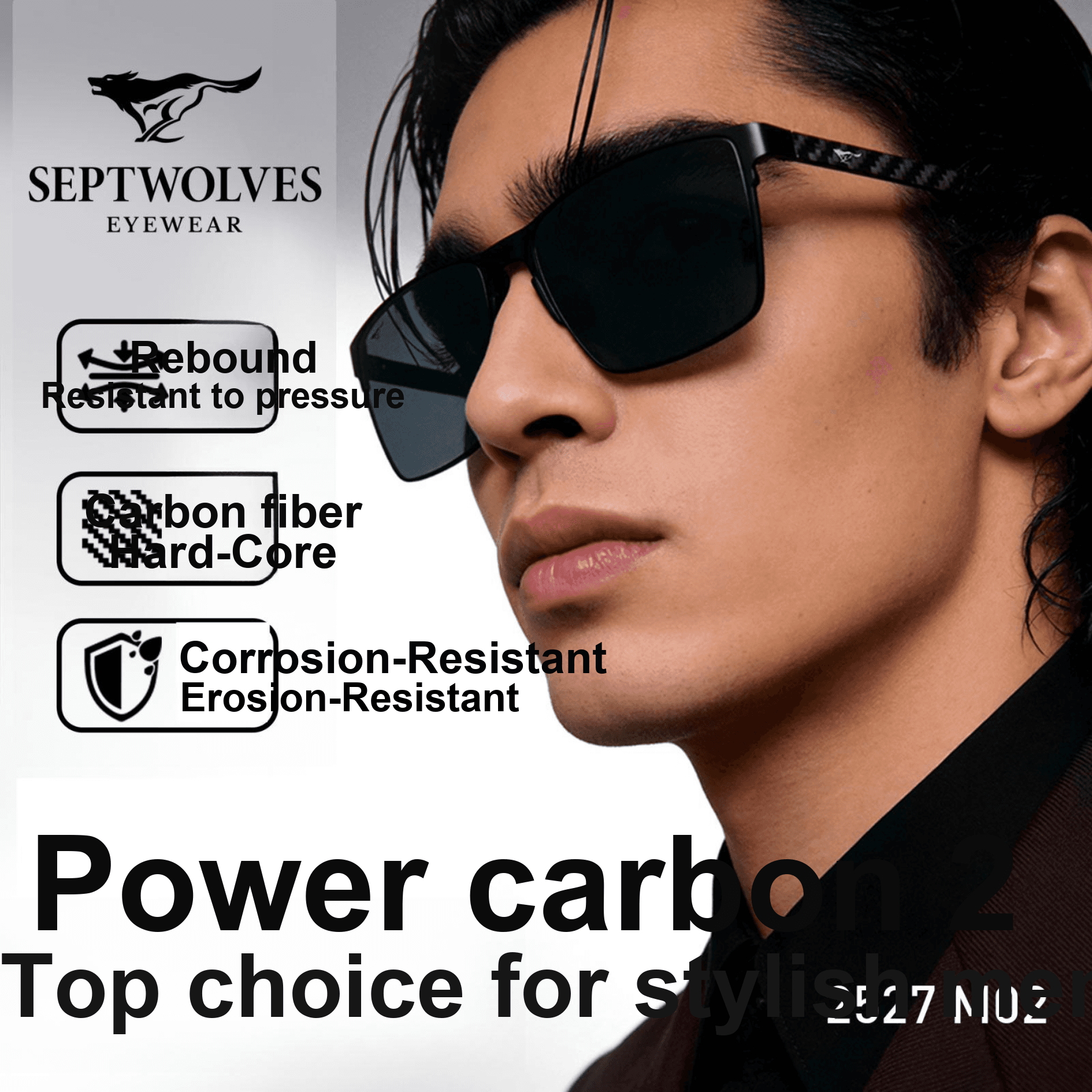 Солнцезащитные очки SEPTWOLVES Солнцезащитные очки Мужские - изображение 3