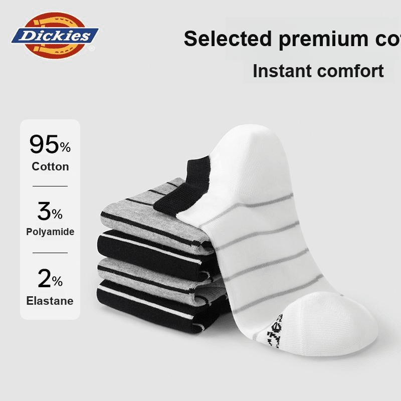 Dickies No Show Носки Унисекс Набор в Коробке - изображение 4
