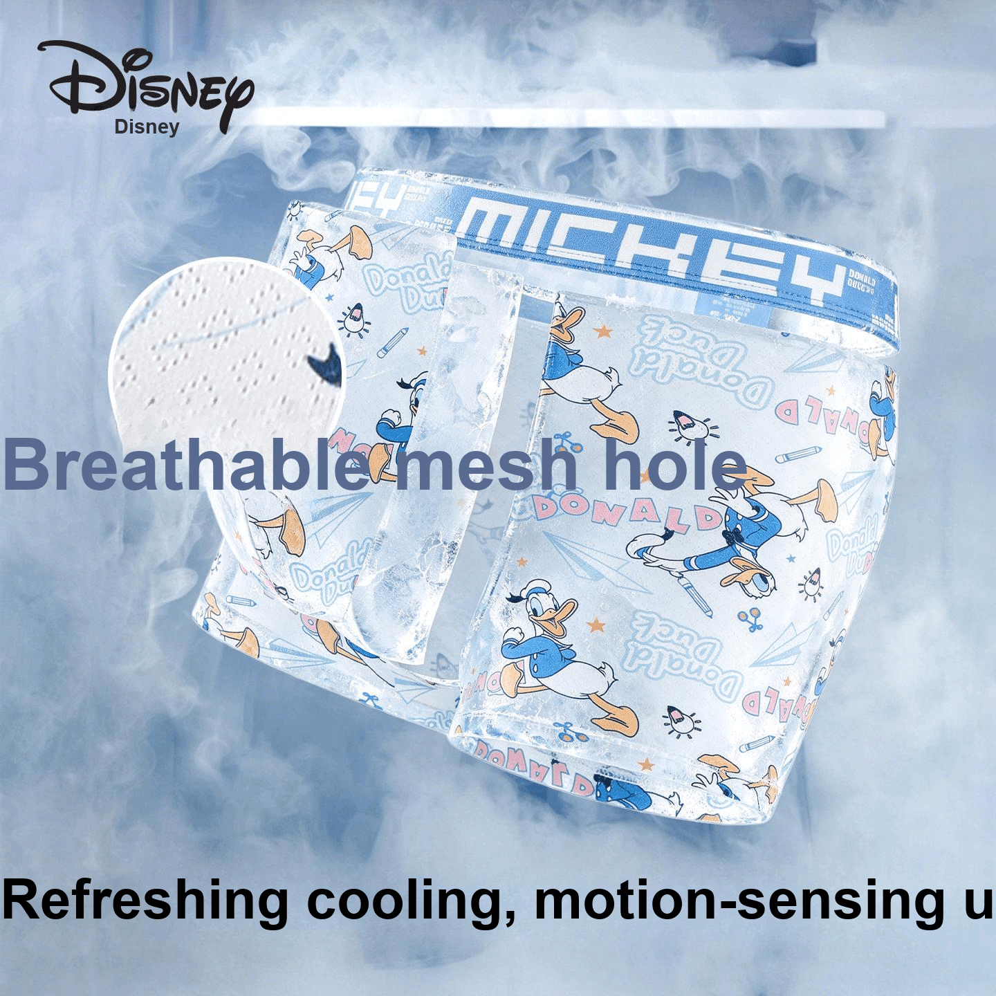 Трусы Disney Mickey Mouse Collection Дональд Дак Коллекция Боксеры Men's Box 3 шт - изображение 4
