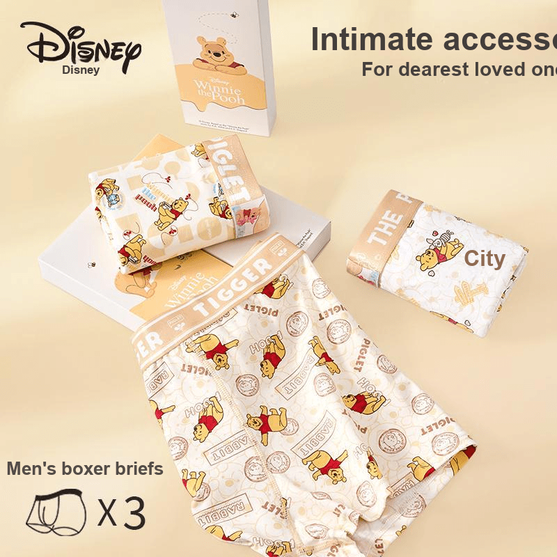 Трусы Disney Винни-Пух Боксеры Men's Box 3 шт - изображение 6