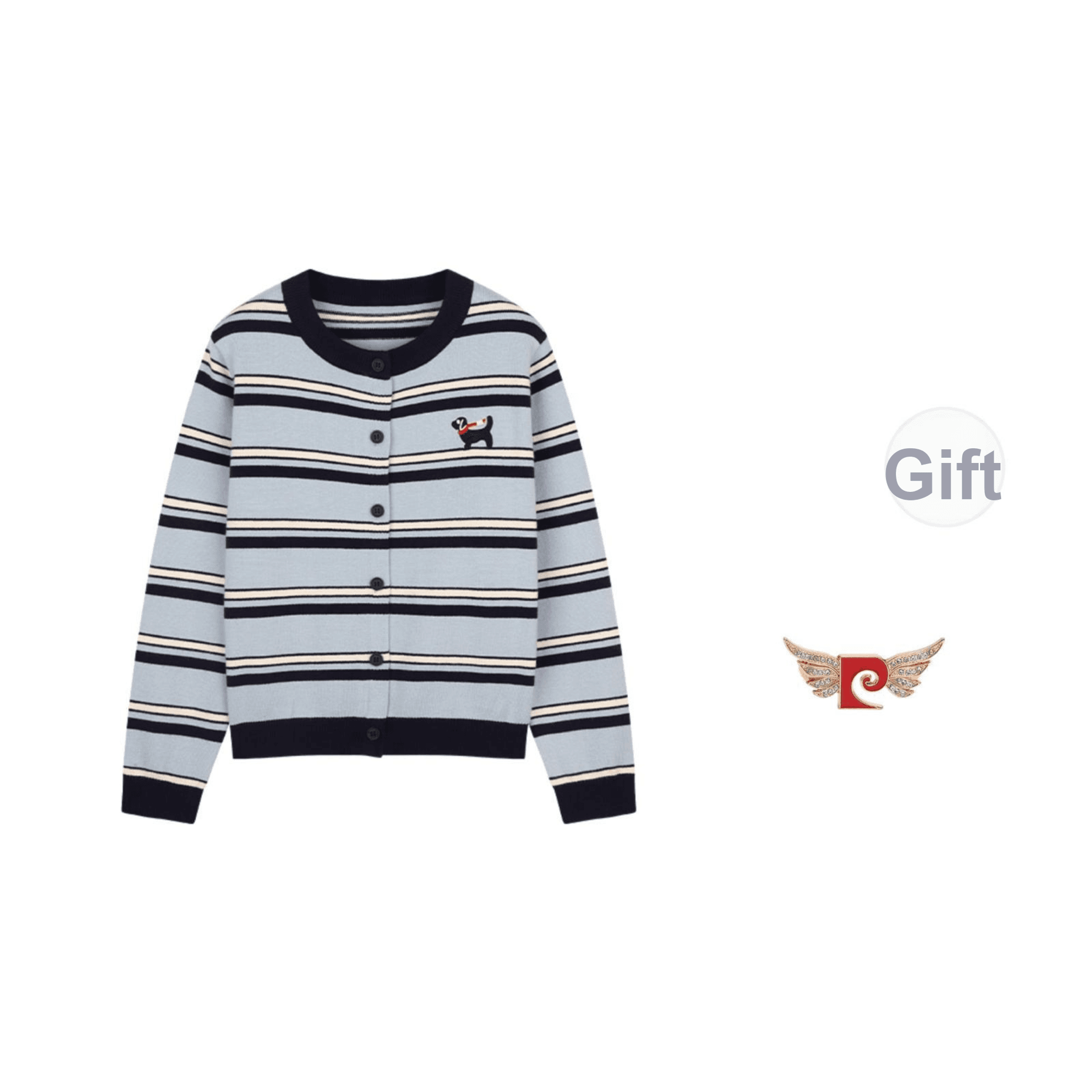 PIERRE CARDIN Светло-синий Kids Свитера - изображение 1