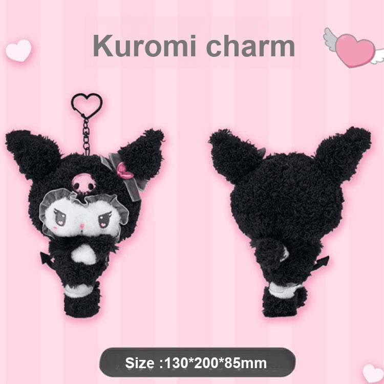 Санрио Kuromi My Melody Cute Bunny Мягкие игрушки 19 см 20 см - изображение 2
