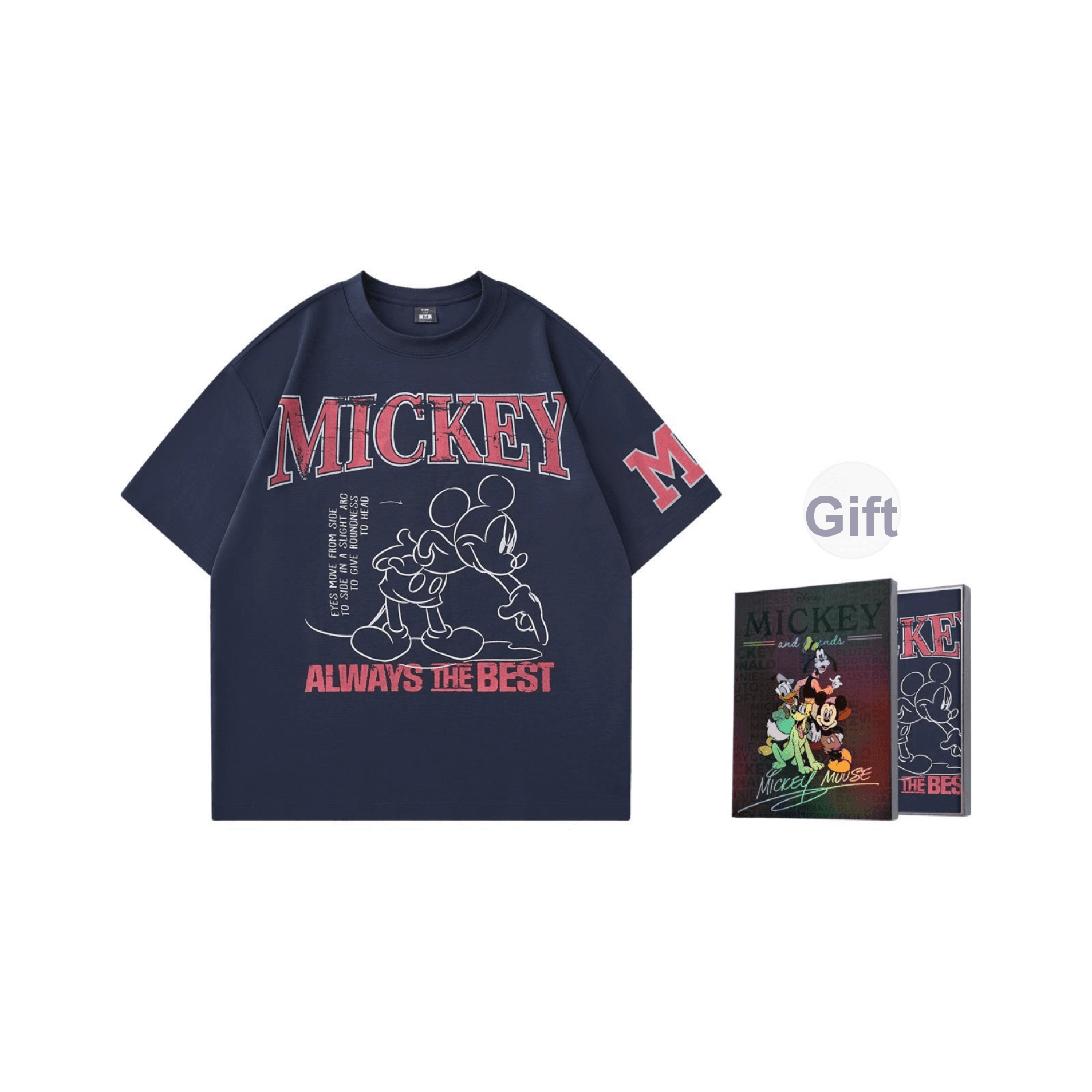 Футболка Disney Mickey SERIES Футболки с короткими рукавами Унисекс Gift Box Set - изображение 1