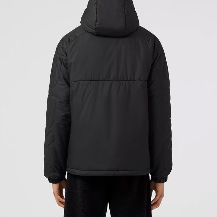 Зимняя куртка пуховик Burberry Quilted Hooded Jacket - изображение 3
