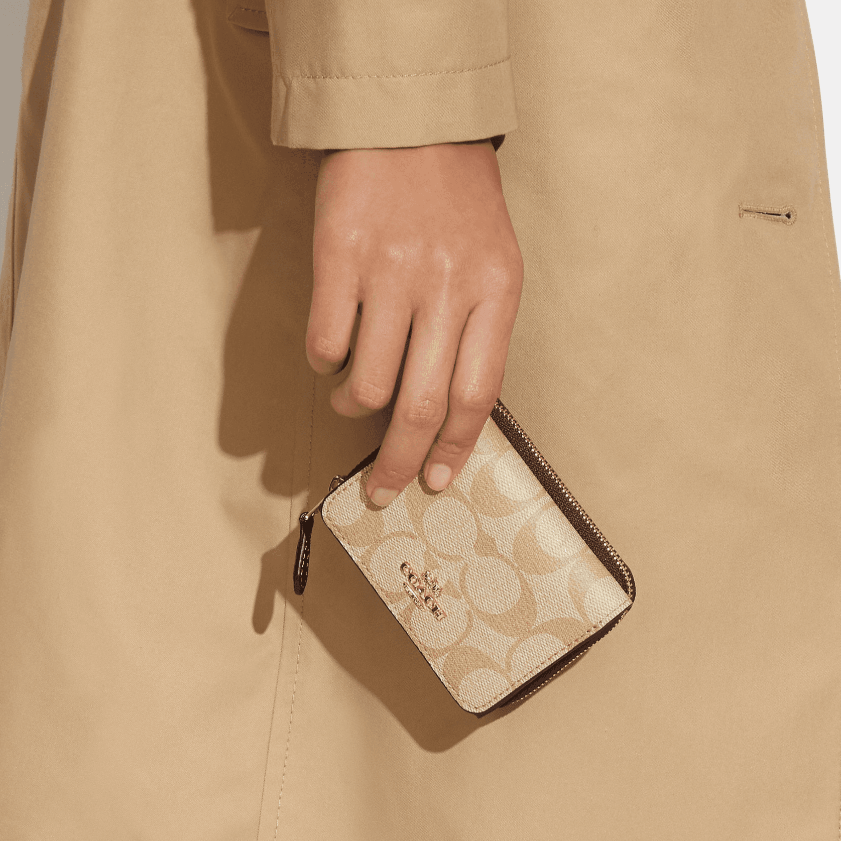 Кошелек COACH Trifold Wallet - изображение 4