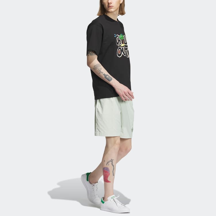 Тренировочные штаны adidas originals Woven Shorts Logo - изображение 4
