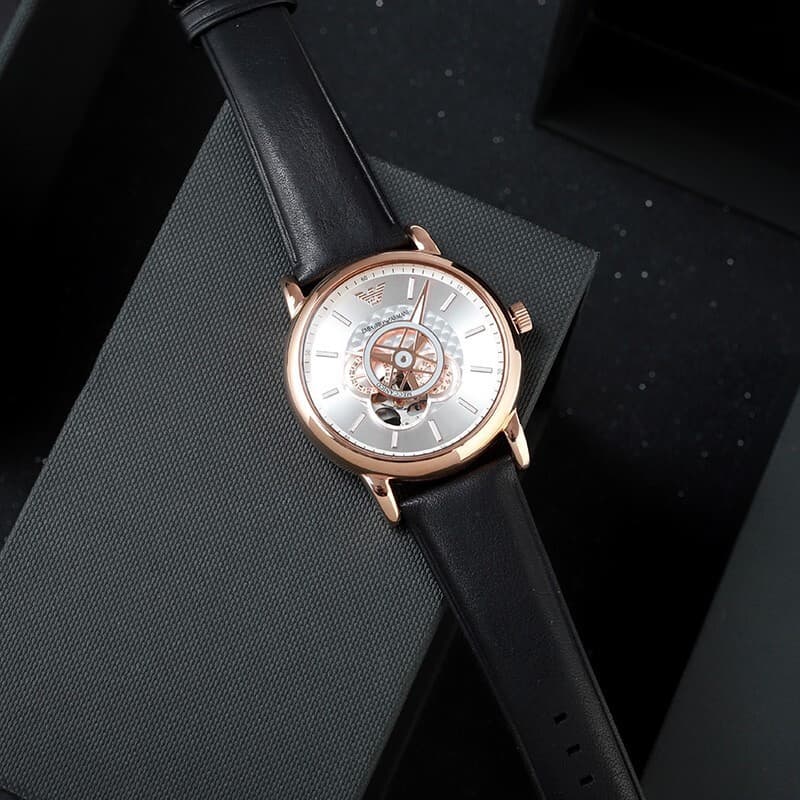 Механические часы EMPORIO ARMANI 43mm AR60013 - изображение 5
