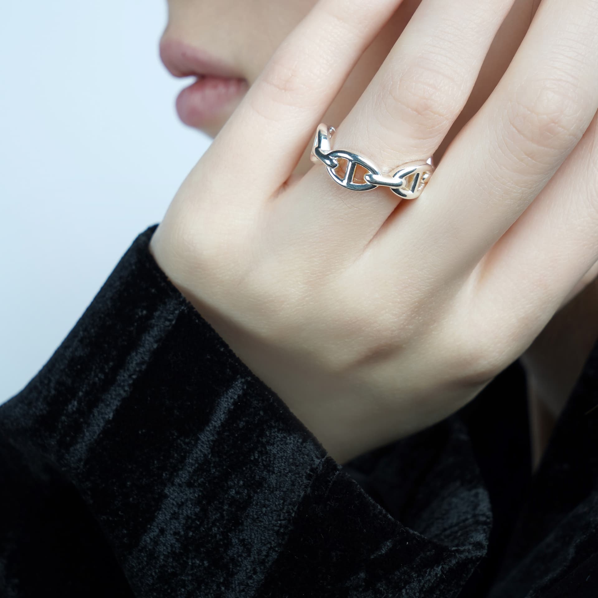 Кольцо Hermes Chaine d'Ancre Enchainee Ring - изображение 7