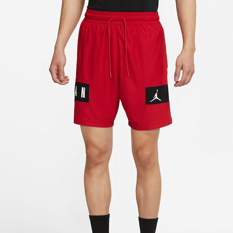 Баскетбольные шорты Jordan Dri-Fit Basketball Shorts Red - изображение 4