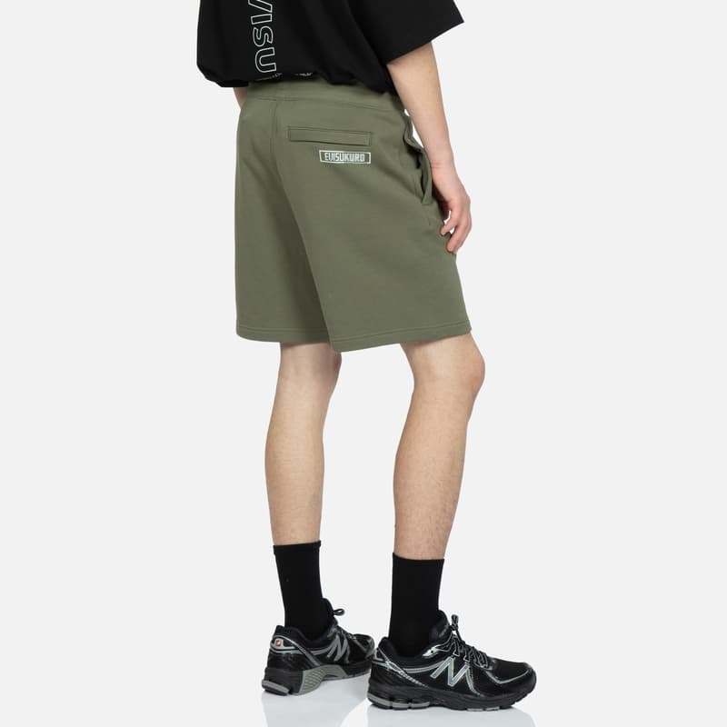 Тренировочные штаны EVISU Seagull Logo Print Shorts - изображение 4
