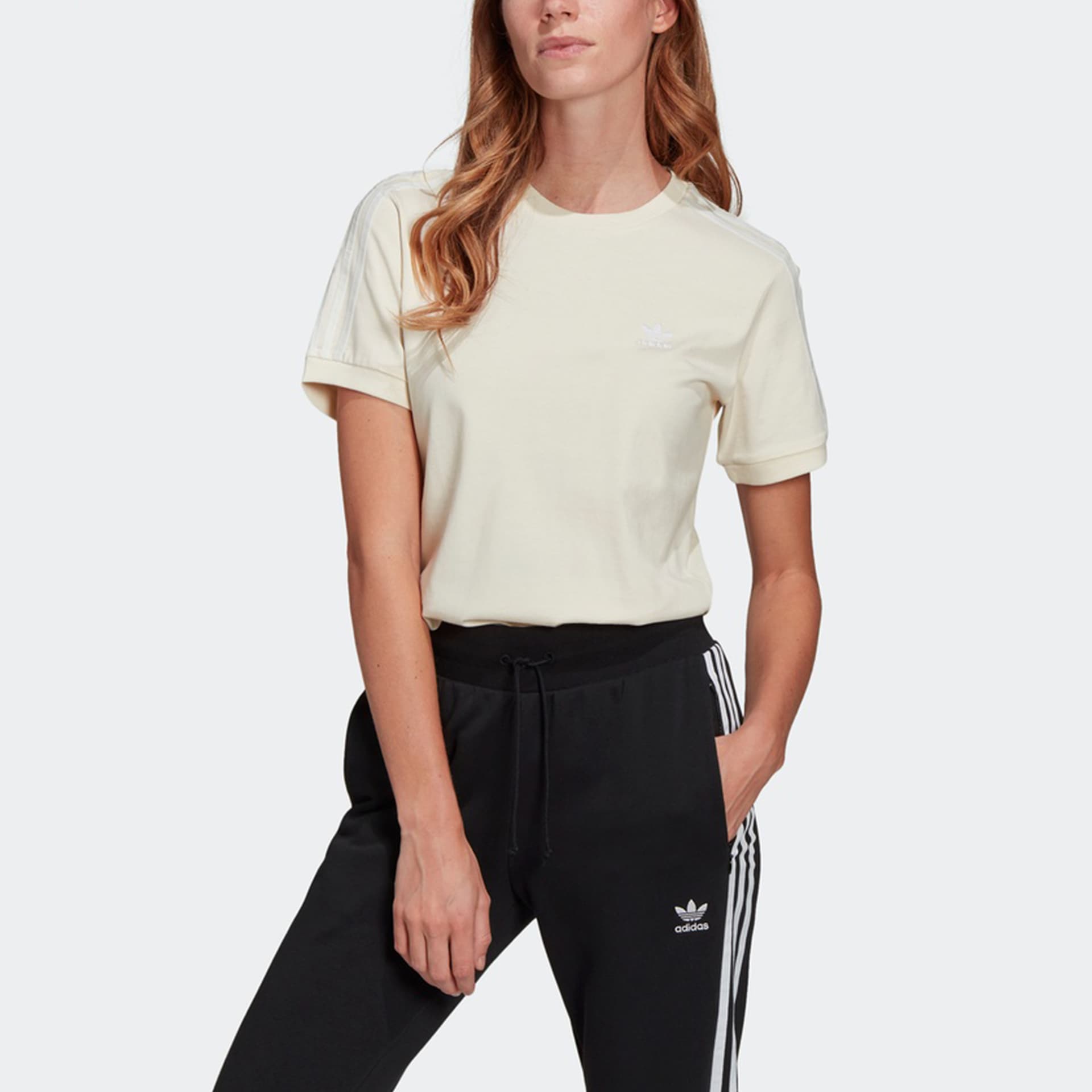 Футболка adidas originals 3 Strpies Tee T - изображение 2