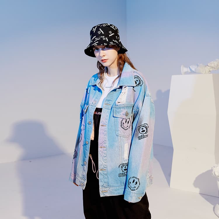 Джинсовая куртка LAMLICKA Denim Jacket - изображение 4