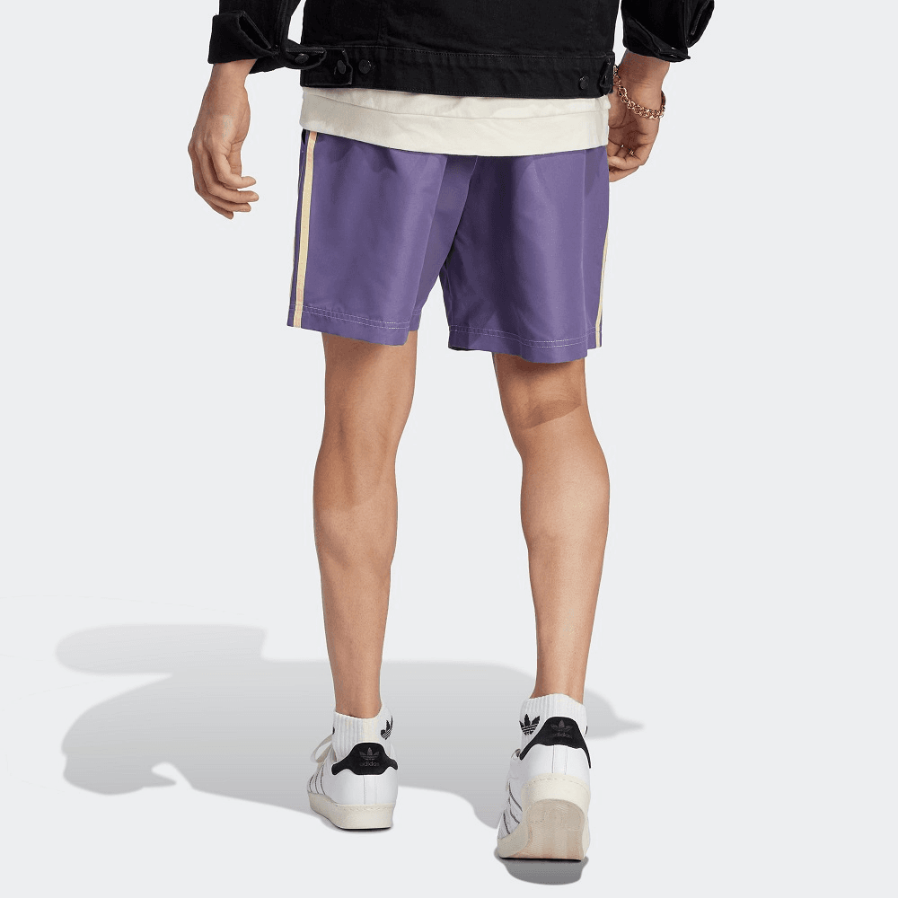 Тренировочные штаны adidas Enjoy Poly Shorts Tech Purple - изображение 3