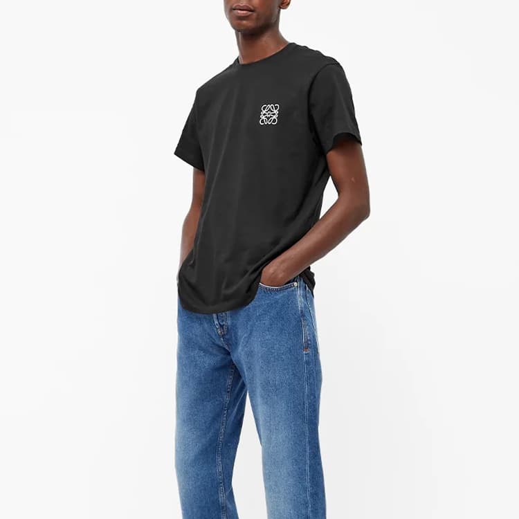Футболка LOEWE Anagram T-Shirt Black - изображение 7