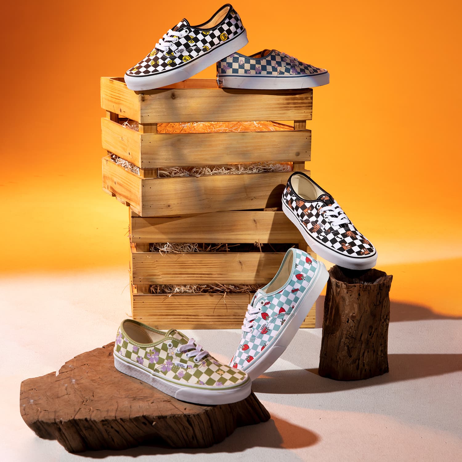 Кеды Vans Authentic Smiley Print - изображение 10