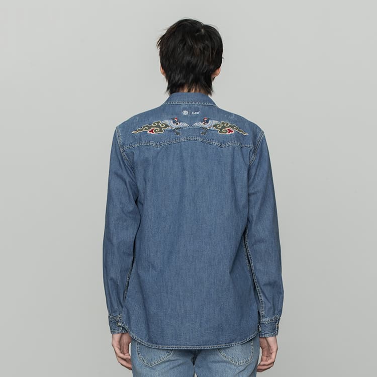 Рубашка Lee Denim Shirt - изображение 4
