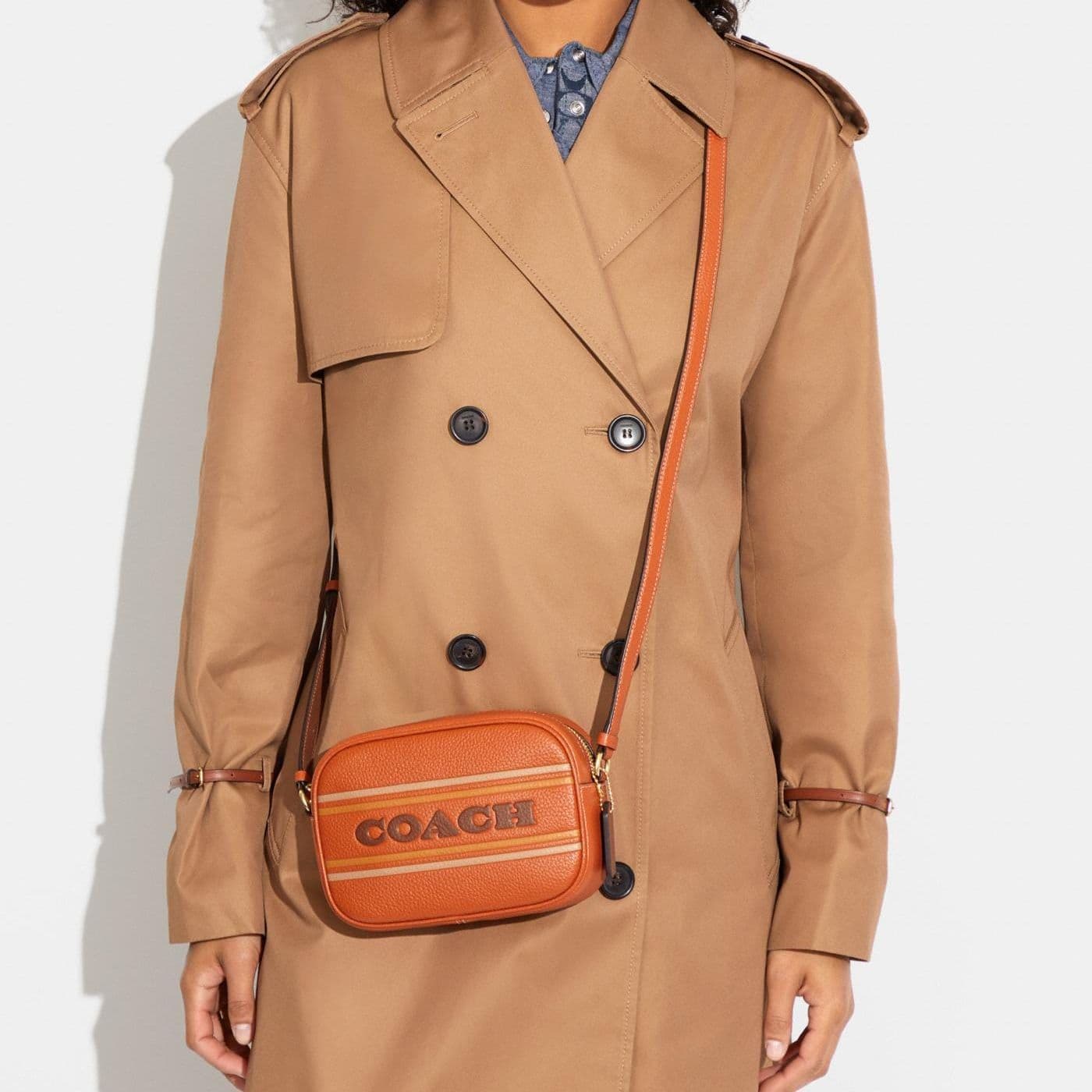 Сумка через плечо COACH Jamie 13 Logo - изображение 5