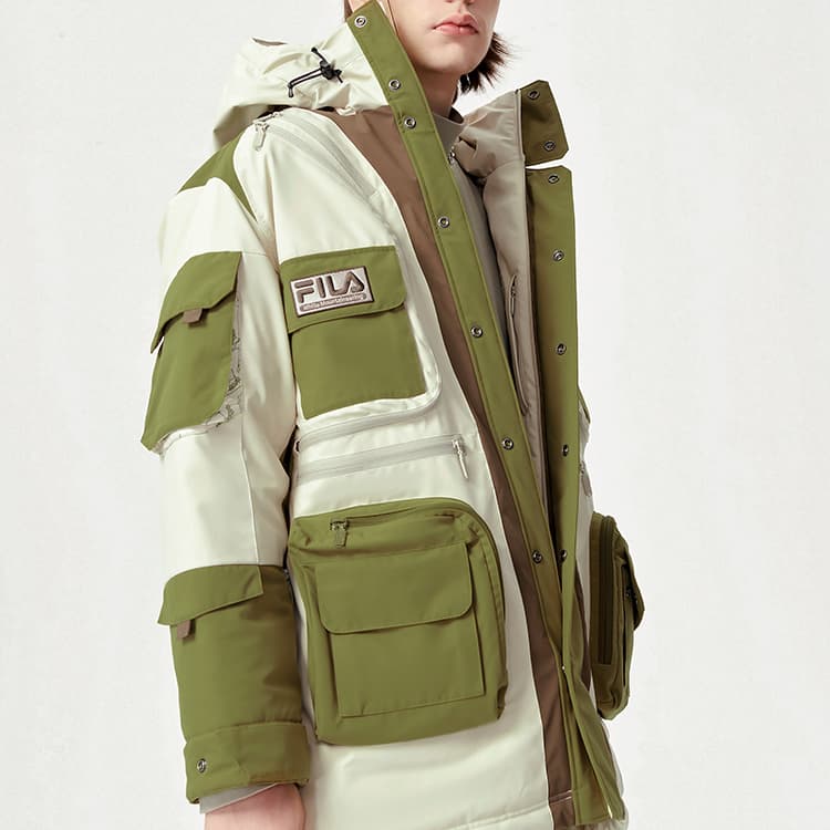 Зимняя куртка FILA Fusion x White Mountaineering - изображение 4