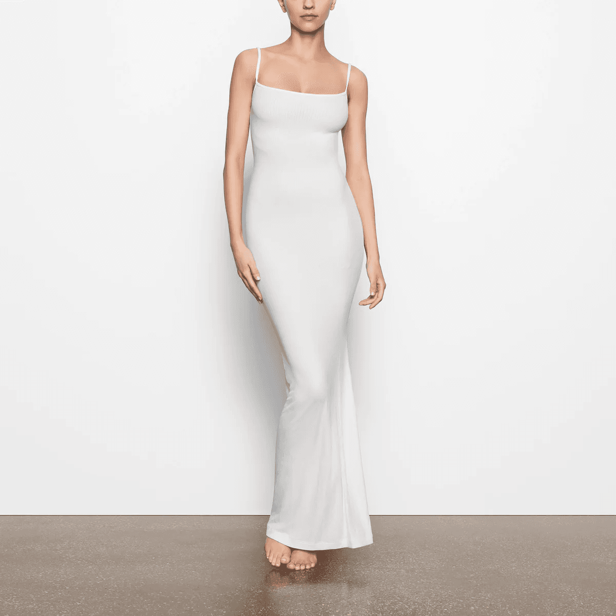 SKIMS Soft Lounge Long Slip Dress Marble - изображение 3