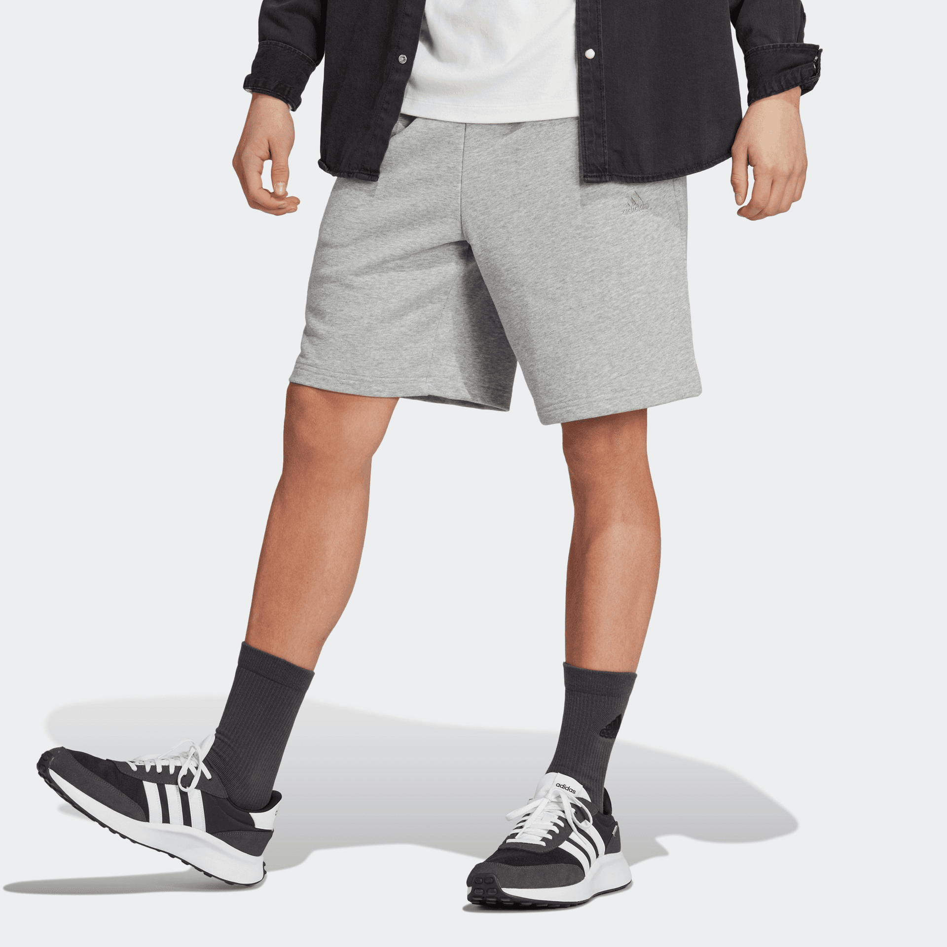 Шорты adidas All Szn French Terry Shorts Logo - изображение 2