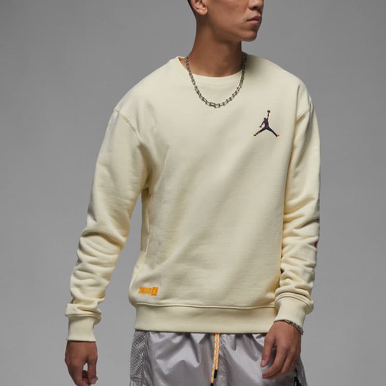 Кофта Jordan Crewneck Sweatshirt Coconut Milk - изображение 5