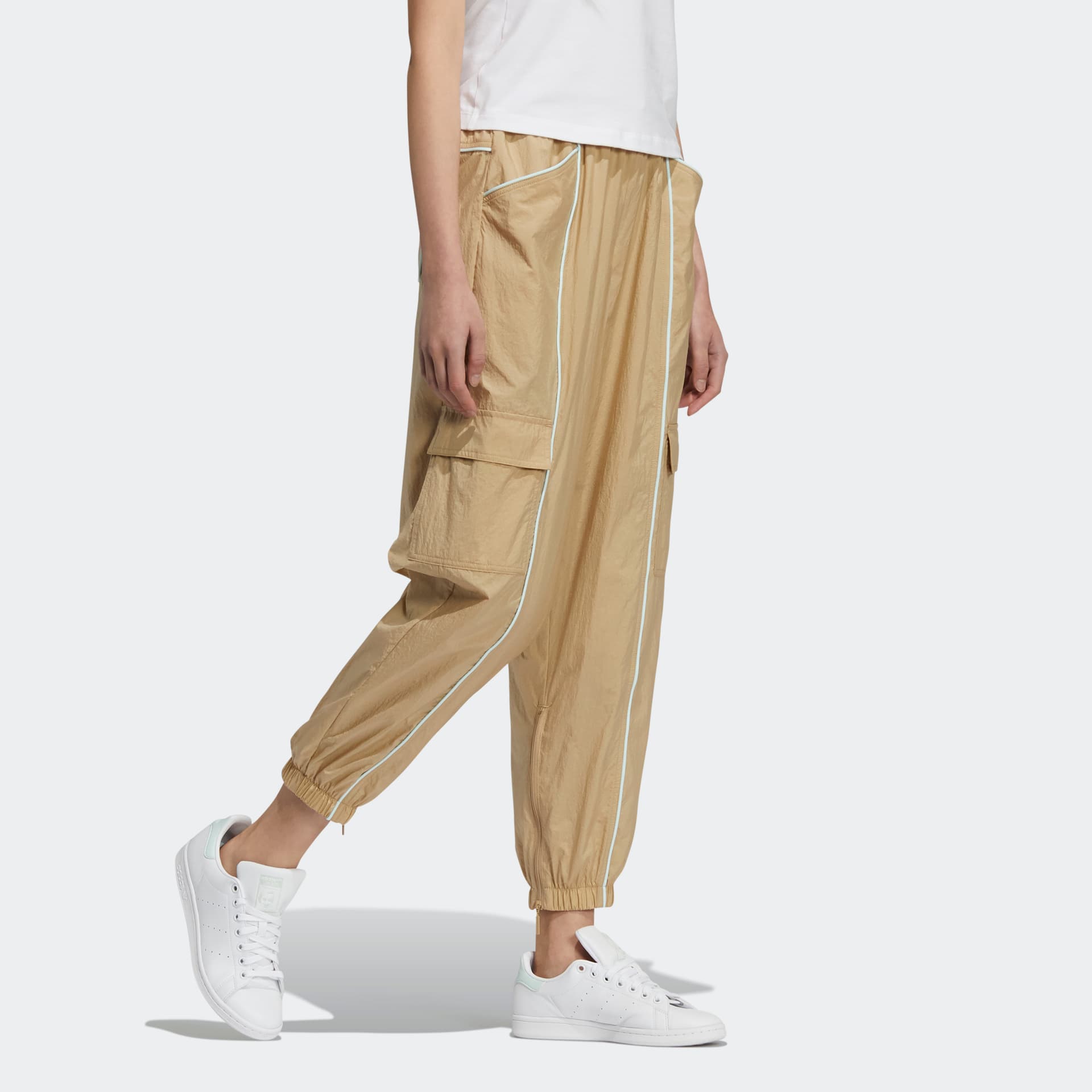 Штаны adidas Originals TP Next Gen Joggers Khaki - изображение 4