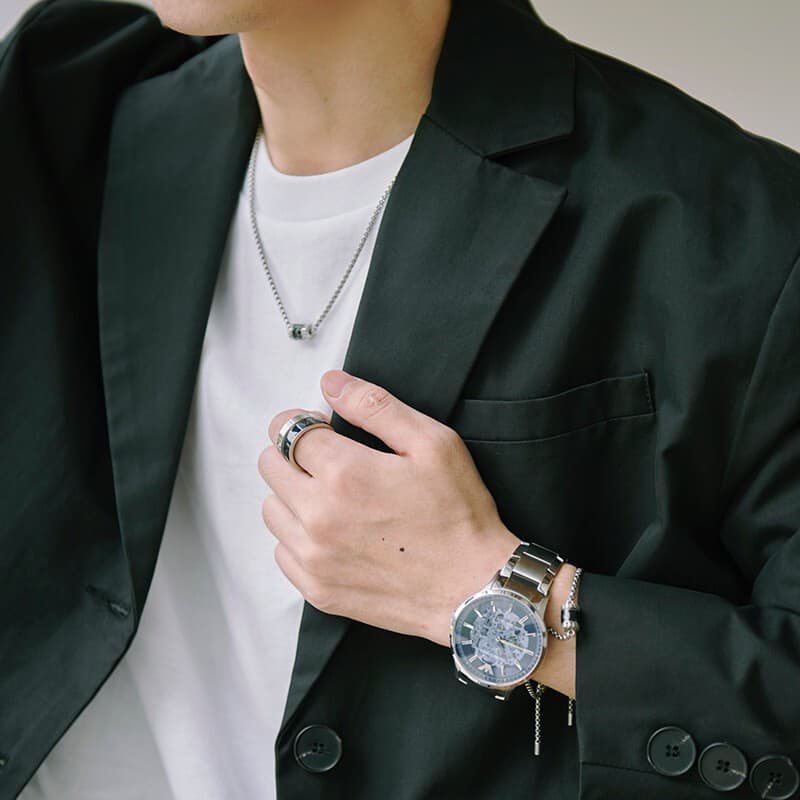 Механические часы EMPORIO ARMANI 43mm AR60037-NLP - изображение 4