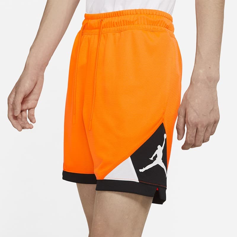 Тренировочные штаны Jordan Dri-FIT Basketball Shorts Orange - изображение 6