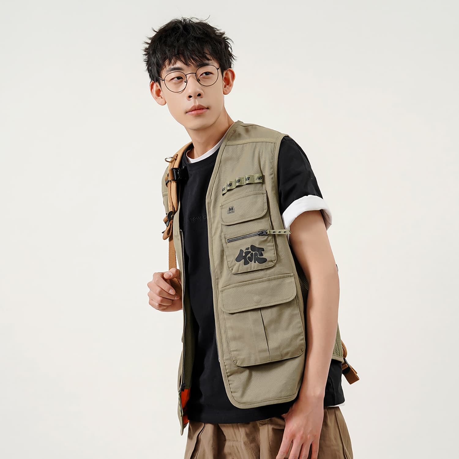 Жилет New Balance x Salehe Bembury Khaki Vest - изображение 3