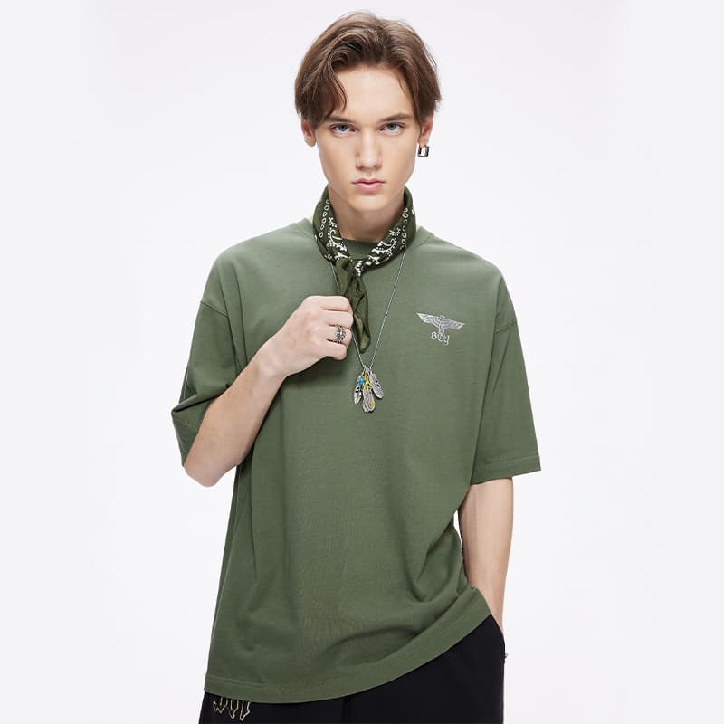 Футболка Boy London Wing Print T-Shirt Green - изображение 5