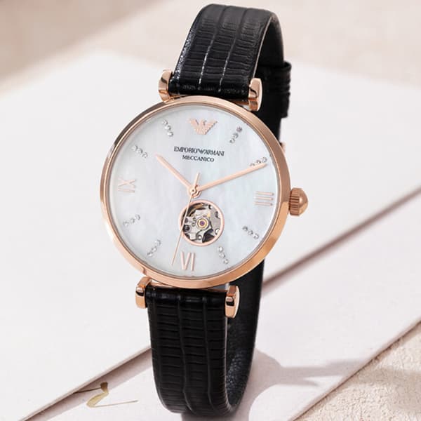 Механические часы EMPORIO ARMANI 34mm 50 AR60047 - изображение 5