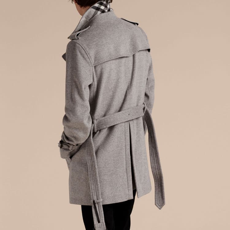 Ветровка Burberry Kensington Trench Coat Grey - изображение 3