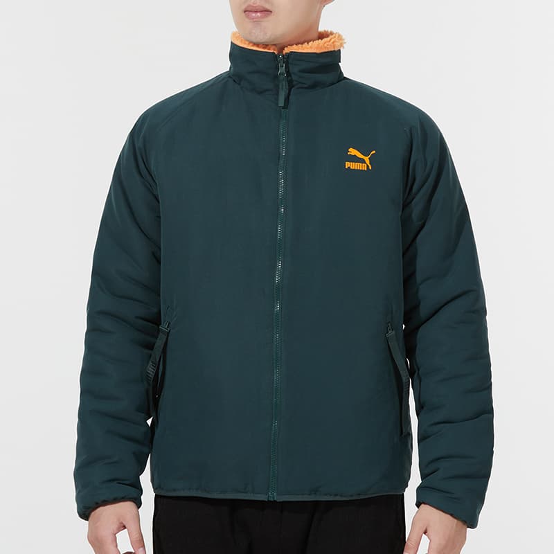 Зимняя куртка пуховик Puma Reversible Sherpa Jacket - изображение 5