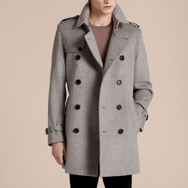 Ветровка Burberry Kensington Trench Coat Grey - изображение 2