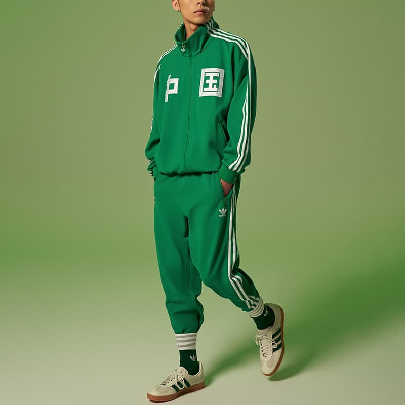 Штаны adidas Originals Tracksuit Bottoms Green - изображение 4