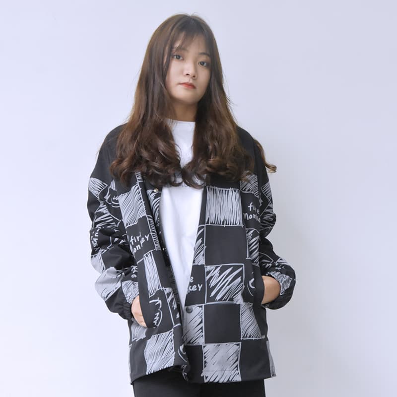 Куртка FireMonkey Checkered Print Jacket - изображение 3