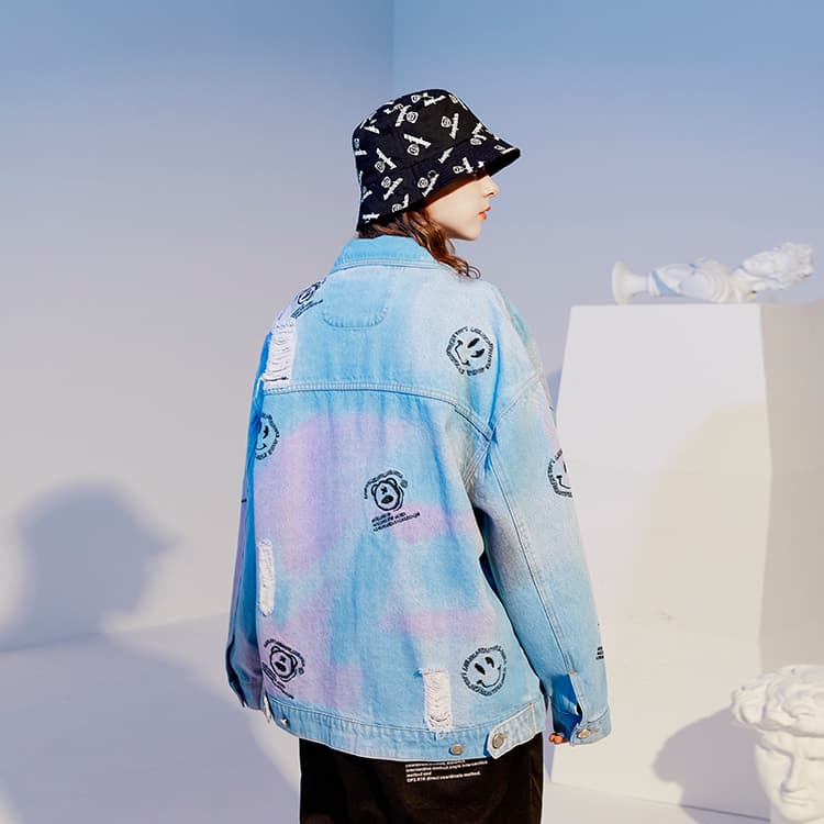 Джинсовая куртка LAMLICKA Denim Jacket - изображение 5
