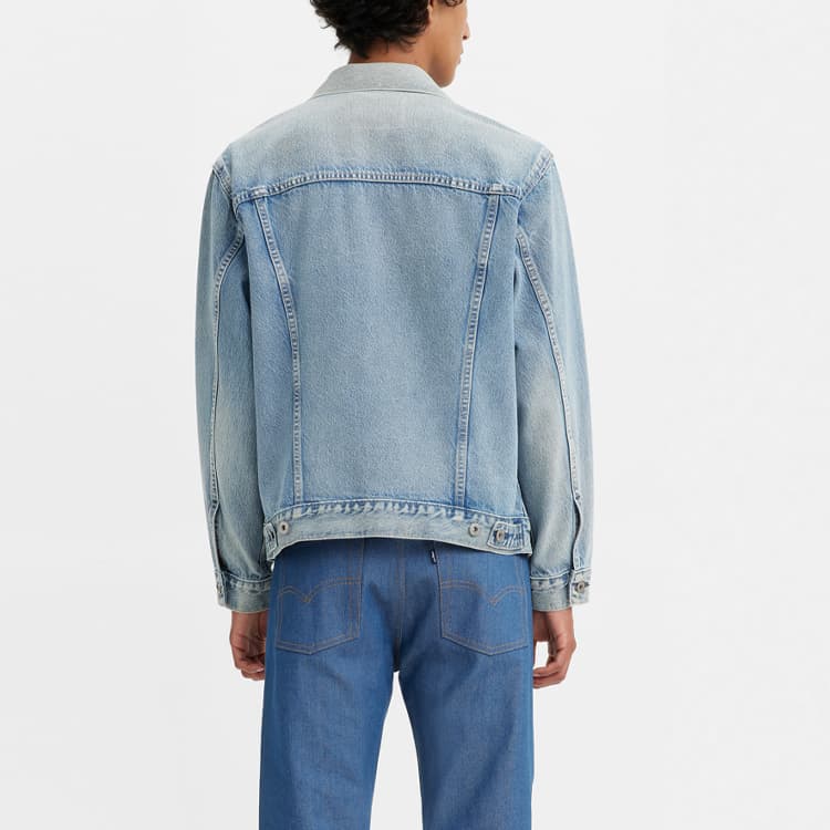 Джинсовая куртка Levis SS23 Midnight Blue Denim Jacket - изображение 4
