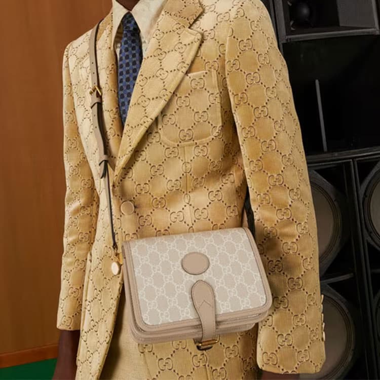 Мини-сумка Gucci GG Retro Mini Bag - изображение 9